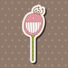 flower theme elements vector eps N186