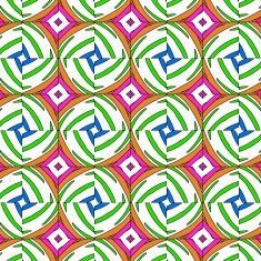 Abstract background ornament geometric vintage seamless N13