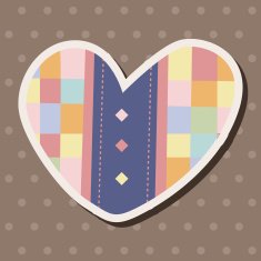 love heart cartoon elements vector eps N63