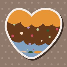 love heart cartoon elements vector eps N67