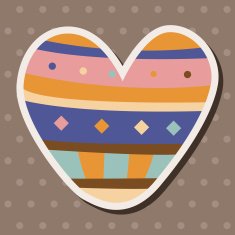 love heart cartoon elements vector eps N68