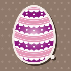 easter painting egg theme elements vector eps N137