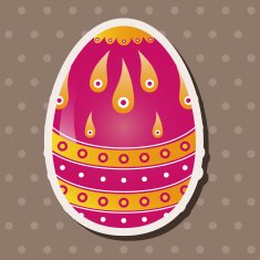 easter painting egg theme elements vector eps N144