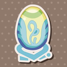 easter painting egg theme elements vector eps N146
