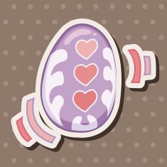easter painting egg theme elements vector eps N149