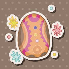 easter painting egg theme elements vector eps N151