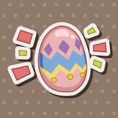 easter painting egg theme elements vector eps N155