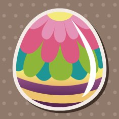 easter painting egg theme elements vector eps N157