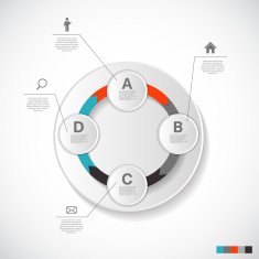 Infographic Templates for Business Vector Illustration N2122