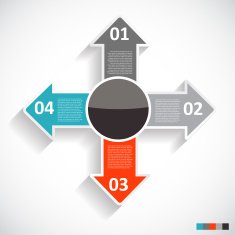 Infographic Templates for Business Vector Illustration N2138