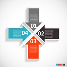 Infographic Templates for Business Vector Illustration N2139