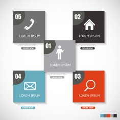 Infographic Templates for Business Vector Illustration N2151