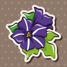 flower theme elements vector eps N208