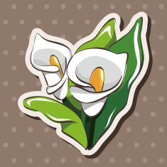 flower theme elements vector eps N210