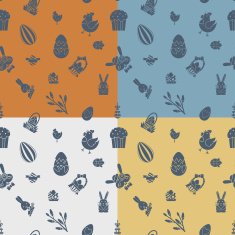 Easter Seamless Pattern N35