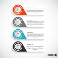 Infographic Templates for Business Vector Illustration N2199
