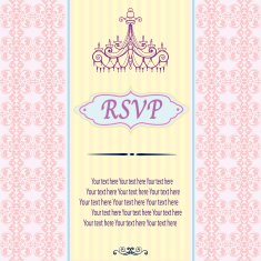 card wedding vintage1