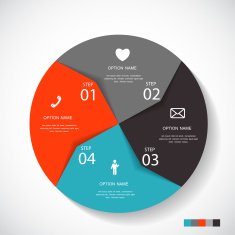 Infographic Templates for Business Vector Illustration N2223