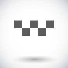 Taxi single icon
