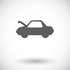 Car flat icon N3