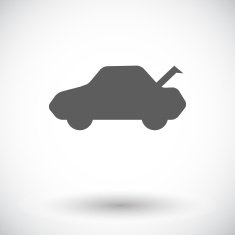 Car flat icon N4