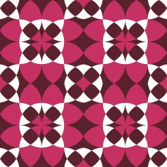 Abstract geometric seamless pattern N81