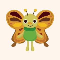 butterfly theme elements vector eps N31