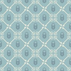 Keys seamless pattern