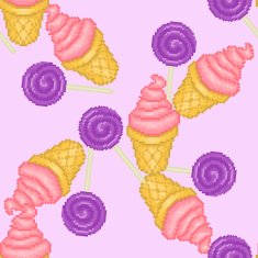 Candy pattern N6