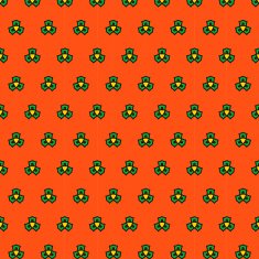 Joyful spring bright cheerful pattern N2