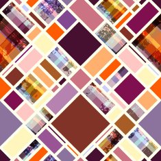 Diagonal geometric pattern with grunge elements