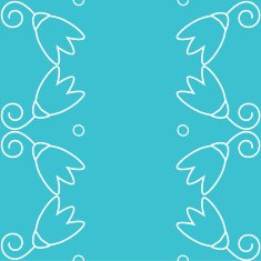 Vector Illustration - Seamless floral wallpaper