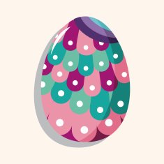 easter egg theme elements background eps10 N82