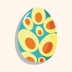 easter egg theme elements background eps10 N87