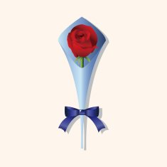 flower bouquet theme elements vector eps N78