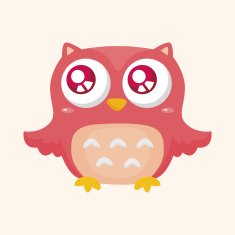 bird cartoon theme elements N73