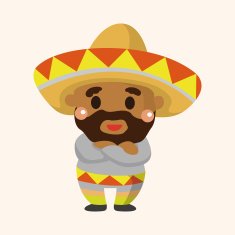 Mexican theme elements N88