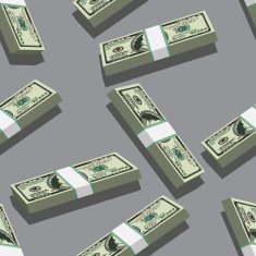 pattern dollars seamless