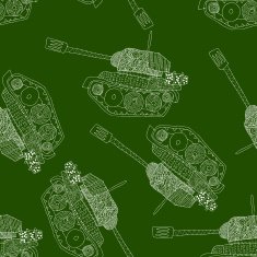 tank seamless pattern 23 february