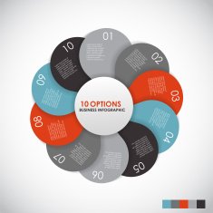 Infographic Templates for Business Vector Illustration N2325