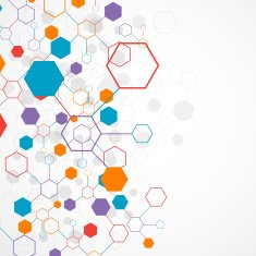 Network color technology communication background N6