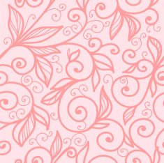 beautiful vector seamless pattern with swirls N5