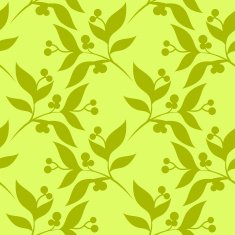 vector seamless pattern with leaves N27