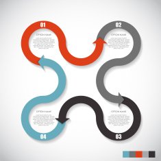 Infographic Templates for Business Vector Illustration N2339