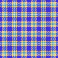 Blue orange seamless tartan cloth pattern N2