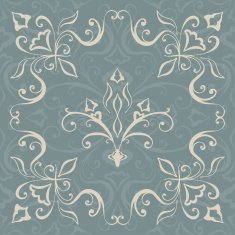 Seamless with vintage floral pattern N75