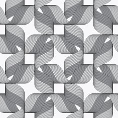 Ribbons dark and light forming bows pattern
