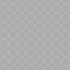 Gray ornament with slim gray eastern grid
