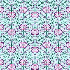 Pattern Oriental Flowers N2