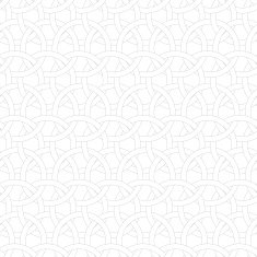 Slim gray circle interlocking ornament